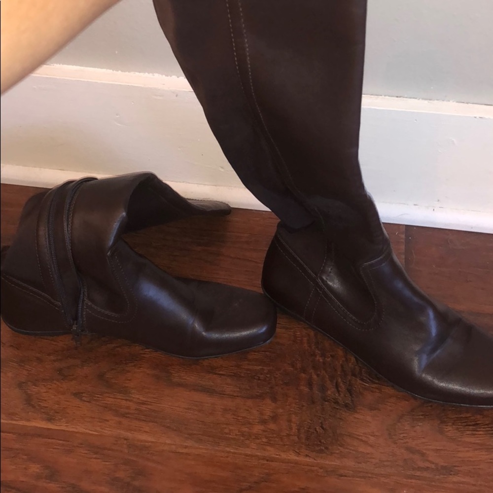 Knee high boots